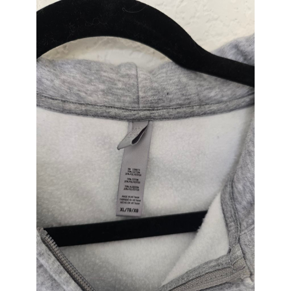 Skims Cotton Fleece Classic Zip Up Jacket Size XL - Picture 5 of 5